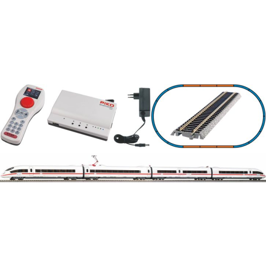 Piko 59105, Zestaw startowy SmartControl WLAN pociąg osobowy DB AG ICE 3 SKALA H0